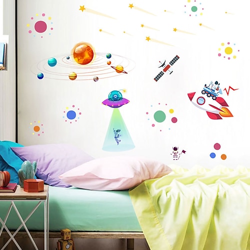 

Cartoon Wall Stickers Bedroom / Kids Room & kindergarten, Removable PVC Home Decoration Wall Decal 1pc