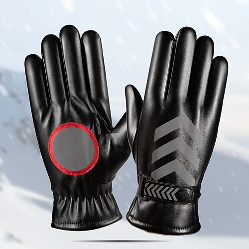 

Men's 1 Pair Fingertips Streetwear / Work / Outdoor Gloves - Print Waterproof / Wearable