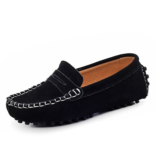 black children's loafers