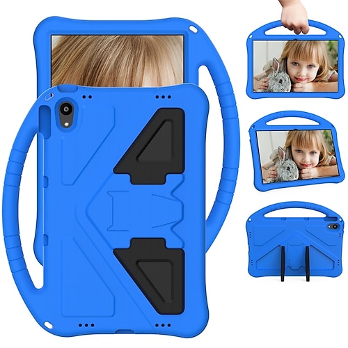 

Kids Case For Lenovo Tab M10(TB-X605F) Tab P10 (TB-X705F/ L) Tab4 8 Plus TB-8704F Lenovo Tab E10 TB-X104F Shock Proof Stand Protective Handle Cover