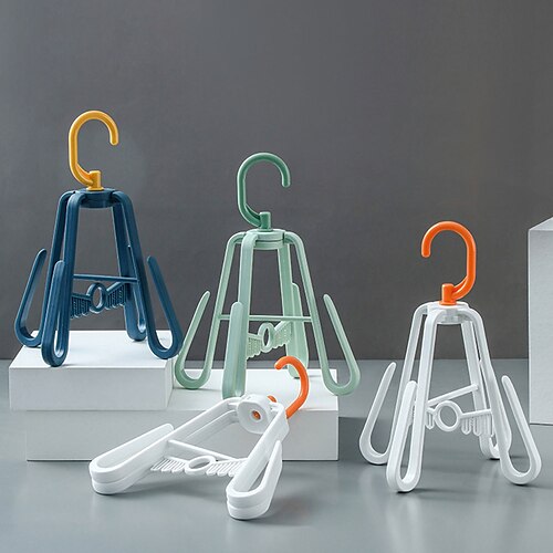 

Rotating Foldable Hanging Shoes Hook Holder Double Shoes Hanger Drying Rack Storage Organizer Household Multifunction Clothes