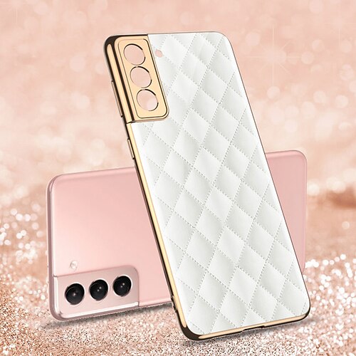 

Phone Case For Samsung Galaxy Back Cover S22 Ultra S21 Plus S22 Plus S21 Ultra Pattern Geometric Pattern Tempered Glass PC