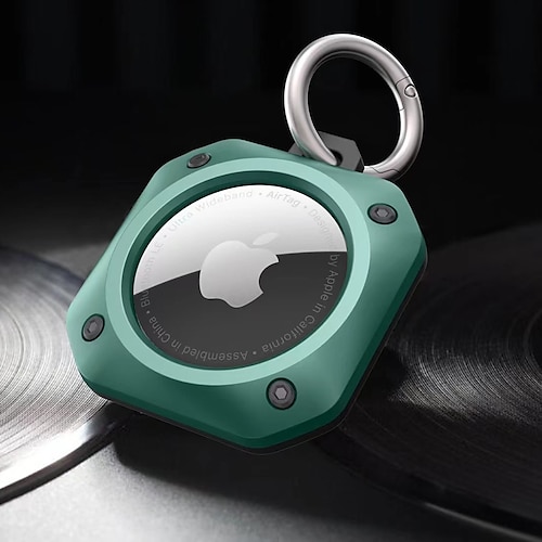 

Armor Protective Case For Airtags Key Finder Cover With Keychain Anti-Lost Locator Tracker Cover For Apple Airtag Dog or Cat Collar Finder GPS Cover