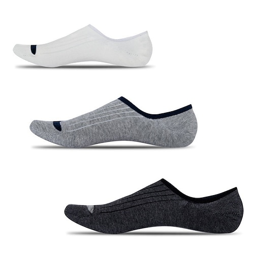 

Men's Socks Mixed Color Sports and Outdoors Socks Medium Athleisure White 1 Pair