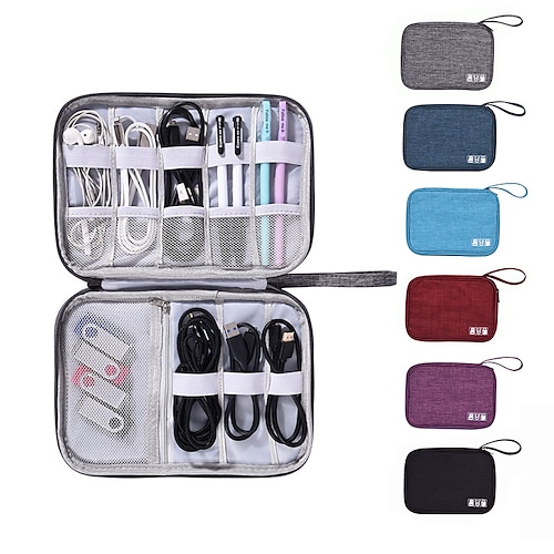 

Protable Earbuds Bags Earphone Storage Case Shell Waterproof Protection 24.5X7.5X13CM