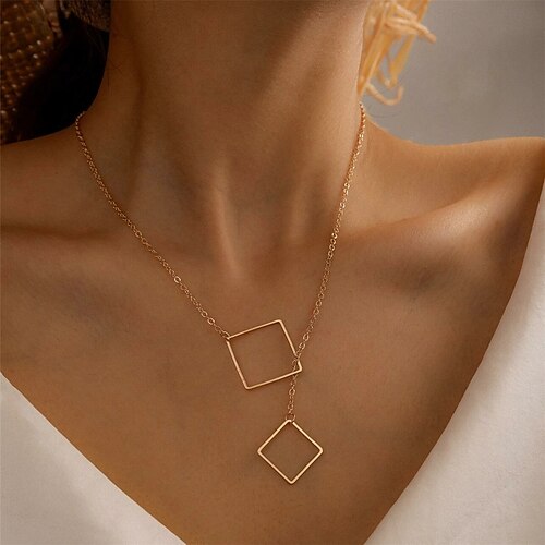 

1pc Pendant Necklace Necklace For Women's Party Evening Gift Formal Alloy Monogram Friends