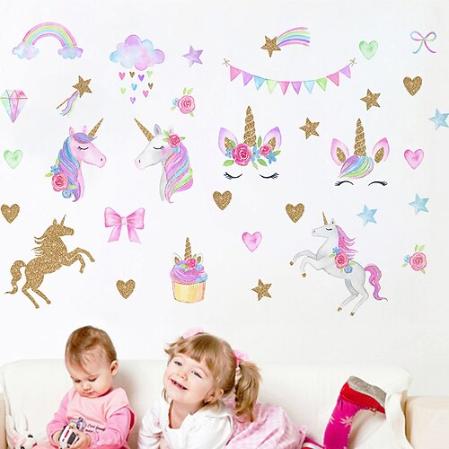 

Cartoon Wall Stickers Bedroom / Kids Room & kindergarten, Removable PVC Home Decoration Wall Decal 1pc