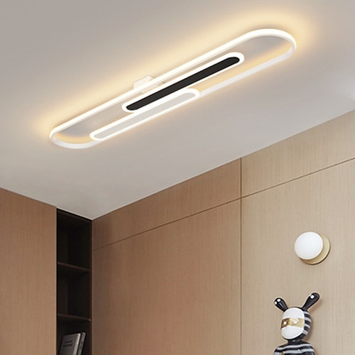 

LED Ceiling Light 40 60 80 100 cm Geometric Shapes Flush Mount Lights Aluminum Artistic Style Modern Style Stylish Painted Finishes LED Modern 220-240V