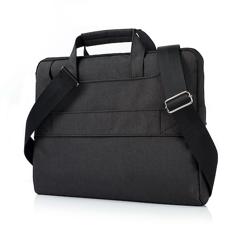 

Laptop Briefcases 12"" 13"" 15 Inch inch Compatible with Macbook Air Pro, HP, Dell, Lenovo, Asus, Acer, Chromebook Notebook Carrying Case Cover Shock Proof Bast & Leaf Fibre Plain for Business Office