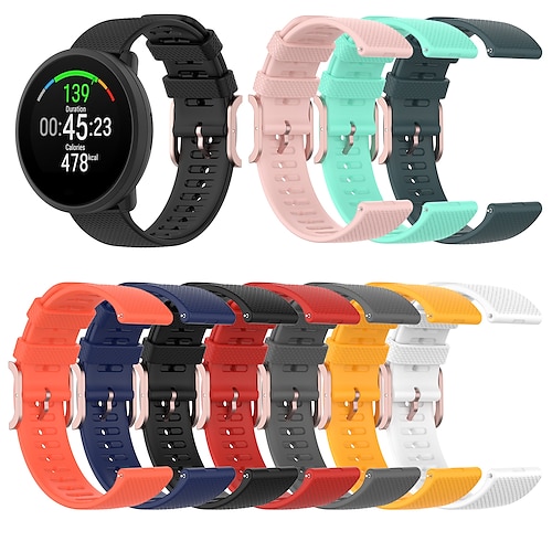 

Smart Watch Band for Polar POLAR VANTAGE M Polar Grit X Silicone Smartwatch Strap Soft Breathable Sport Band Replacement Wristband