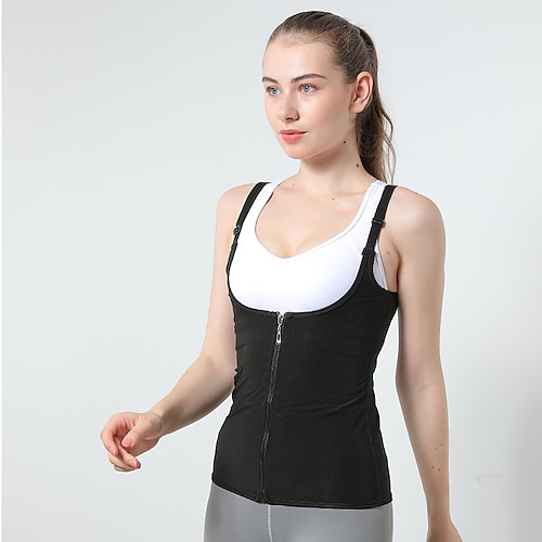 

Gaine Sweat Shapewear Des sports Yoga Aptitude Exercice Physique Non Toxique Extensible Durable Exercice de Sudation Calories brûlées Pour Femme