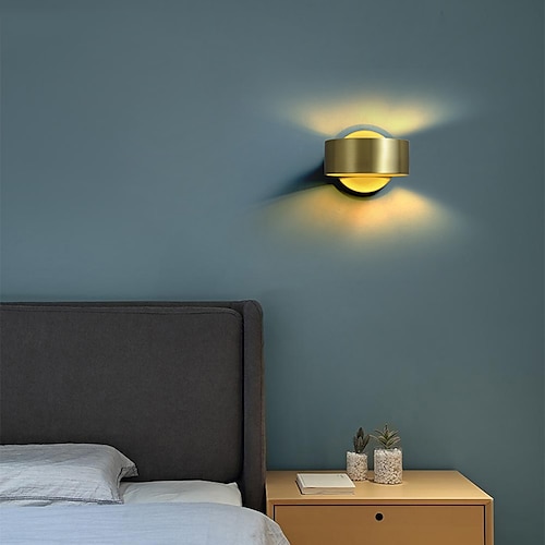 

LED Wall Light Modern Nordic Style Wall Lamps Wall Sconces LED Wall Lights Living Room Bedroom Iron Wall Light 110-240 V