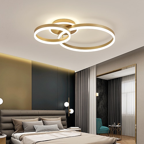 

LED Ceiling Light 40 cm Geometric Shapes Flush Mount Lights Aluminum Painted Finishes LED / Modern 110-120V / 220-240V