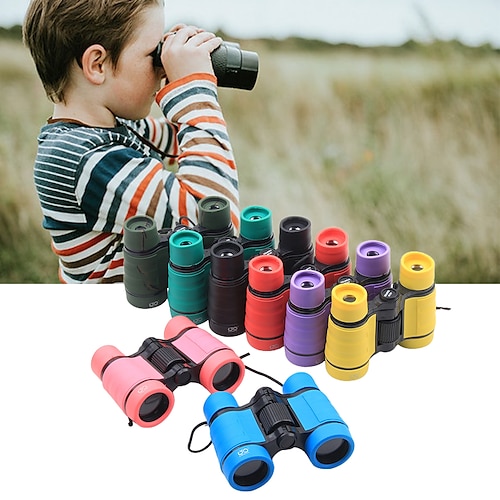 

4 X 30 mm Binoculars Portable, Lightweight BAK4 90/100 m Camping / Hiking / Caving ABSPC