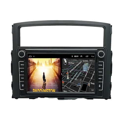 

Android 9.0 Autoradio Car Navigation Stereo Multimedia Player GPS Radio 8 inch IPS Touch Screen for Mitsubishi Pajero 2008-2014 1G Ram 32G ROM Support iOS System Carplay