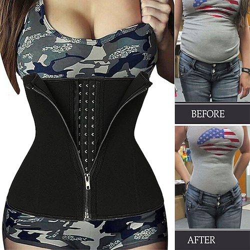 

Neoprene Sweat Waist Trainer Belt Body Shaper Tummy Trimmer Corset Burning Fat Outdoor Sports Belt Tummy Control Shapewear