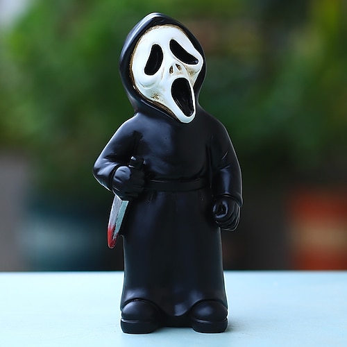 

cross-border amazon movie horror grim reaper ornaments halloween decoration holiday gift gift resin crafts