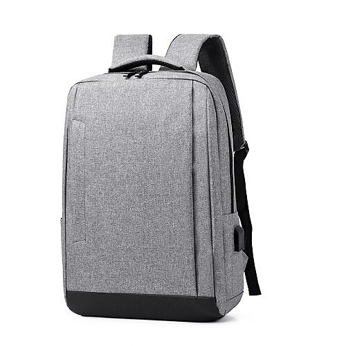 

Laptop Backpack Bags 15.6"" inch Compatible with Macbook Air Pro, HP, Dell, Lenovo, Asus, Acer, Chromebook Notebook Waterpoof Shock Proof Polyester Bast & Leaf Fibre Solid Color for Business Office