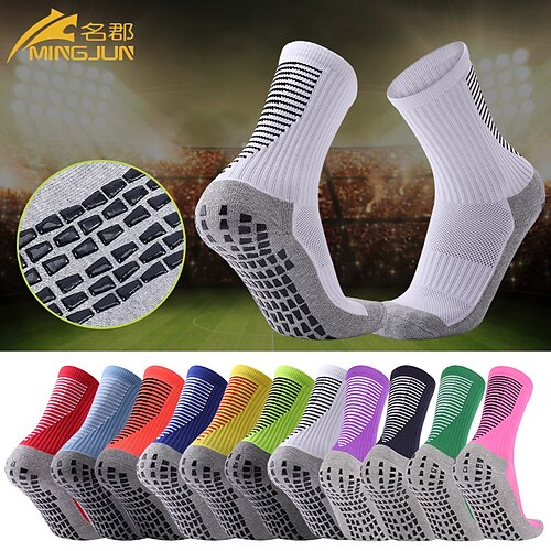 

Running Socks 1 Pair Men's Women's Ankle Socks Anti-Slip Breathable Quick Dry Moisture Wicking Gym Workout Basketball Running Jogging Soccer Sports Cotton Short orange Short light blue Short white