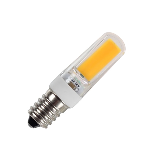 

1Pcs E14 led bulb leds Lampada LED light 360 degrees Replace Halogen Lamp E14 Dimmable COB 2609 1LED Bi-pin JTFL050-1