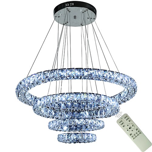 

80 cm Dimmable Chandelier Metal Electroplated Contemporary Modern 220-240V