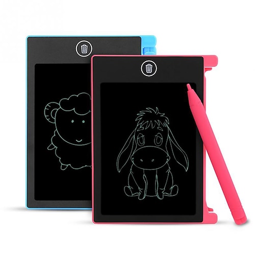 

HYD-4401 4.4-inch LCD Writing Tablet Digital Drawing LCD Screen Tablet Portable Electronic Handwriting Pads Art Notepad With Pen For Kids Girl Boy Birthday New Year Gift