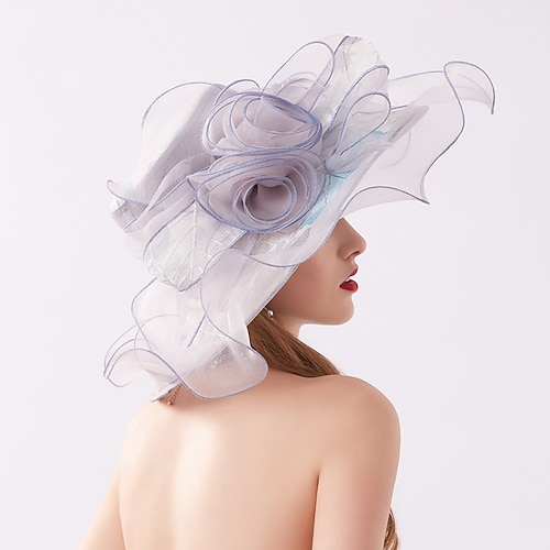 

Hats Fancy Plain Casual Holiday Elegant With Flower Headpiece Headwear