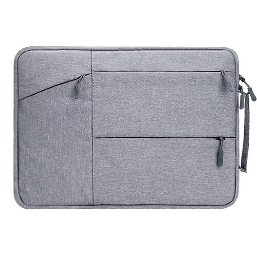 

Laptop Sleeves 12"" 13"" 15 Inch inch Compatible with Macbook Air Pro, HP, Dell, Lenovo, Asus, Acer, Chromebook Notebook Shock Proof Canvas Solid Color for Business Office