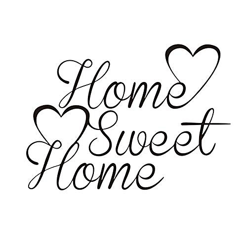 

wall stickers murals removable sweet home wall sticker mural decal living room background decoration living room bedroom accessories 4260cm