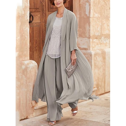 

Women's Casual Jacket Office Street Daily Spring Fall Long Coat Loose Fit Breathable Lightweight Casual Jacket Long Sleeve Solid Color Grey