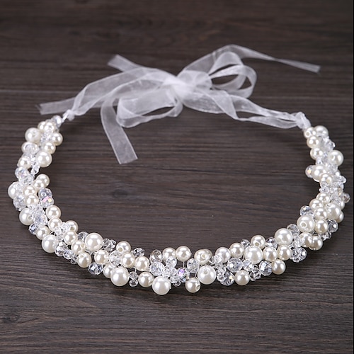 

Crystal / Imitation Pearl / Alloy Headbands with Crystal / Imitation Pearl 1 PC Wedding / Party / Evening Headpiece