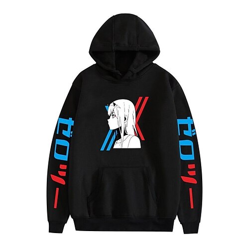 

Inspired by Fate / Zero Cosplay 02 Zero Two Cartoon Manga Back To School Anime Harajuku Graphic Kawaii Hoodie For Men's Women's Adults' Hot Stamping Polyster