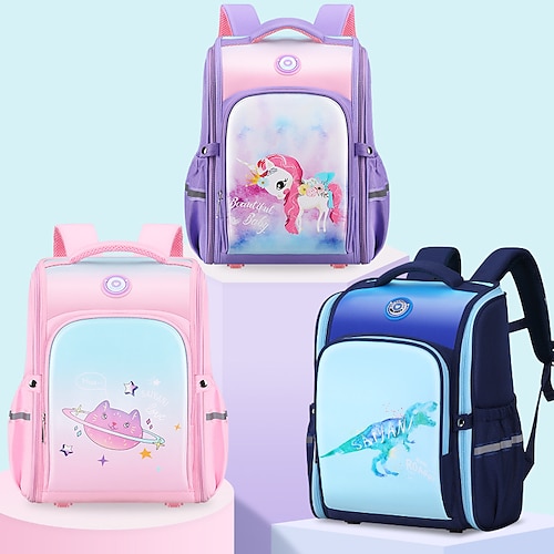

School Bag Cartoon Cute Animals Daypack Bookbag Laptop Backpack with Multiple Pockets for Men Women Boys Girls