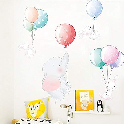 

wall sticker cartoon kids room wall decor wall stickers hot air balloon vinyl wall decals