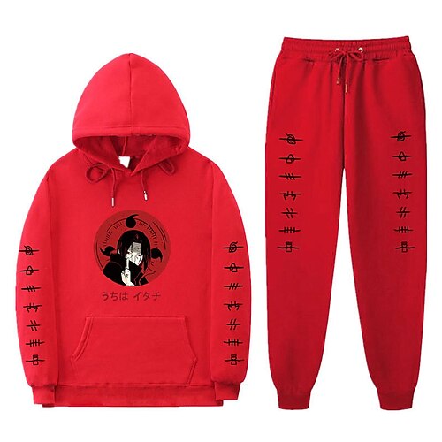 

Inspired by Naruto Uchiha Itachi Anime Cartoon Manga Anime Harajuku Graphic Kawaii Pants For Men's Women's Unisex Adults' Hot Stamping 100% Polyester