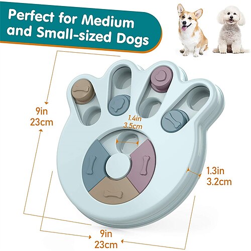 Dog Puzzle Toys Increase IQ Interactive Pet Slow Dispenser Feeding