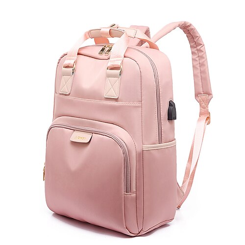 

Laptop Backpack Bags 14"" 15.6"" inch Compatible with Macbook Air Pro, HP, Dell, Lenovo, Asus, Acer, Chromebook Notebook Waterpoof Shock Proof Oxford Cloth Solid Color for Colleages & Schools