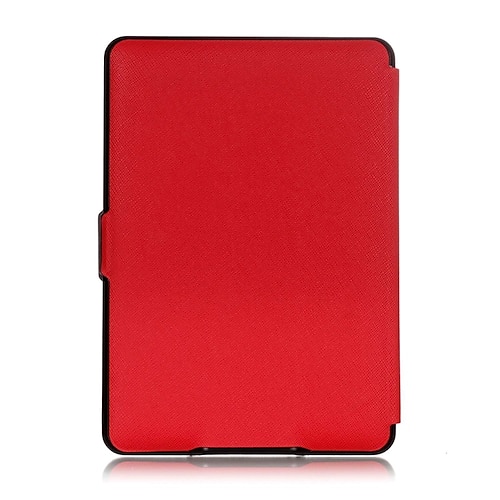 

Tablet Case Cover For Amazon Kindle Paperwhite 6 4 3 2 Flip Full Body Protective Dustproof Solid Colored TPU