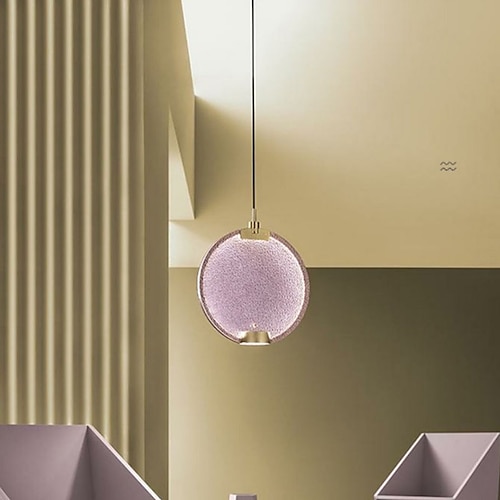 

LED Pendant Light 30 cm Lantern Design Pendant Light Metal Electroplated Modern 220-240V