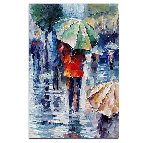

Oil Painting Handmade Hand Painted Wall Art August September School Season Gift Home Decoration Decor Stretched Frame Ready to Hang