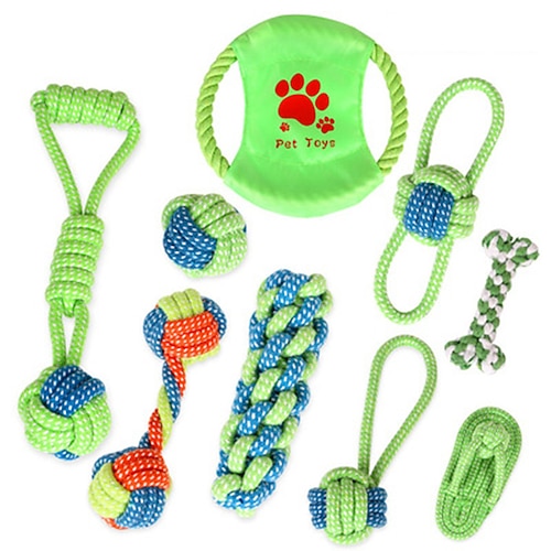 

Dog Toys for Large Dogs Juguetes Para Perros Interactive Chewing Rope Ball Toys Clean Teeth Dog Supplies Dogs Toy