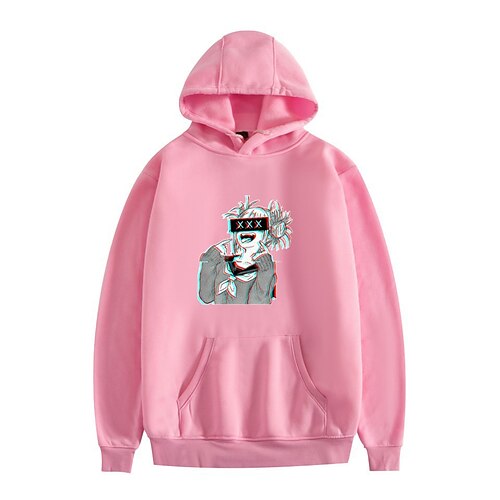 

My Hero Academia / Boku No Hero Cosplay Himiko Toga Anime Dessin Animé Manga Animé Harajuku Art graphique Kawaii Sweat à capuche Pour Homme Femme Adulte Estampage à chaud Polyester