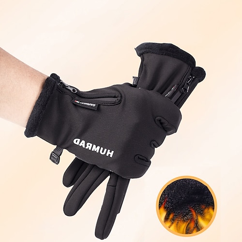 

Ski Gloves Snow Gloves for Women Men Touchscreen Thermal Warm Windproof Nylon Full Finger Gloves Snowsports for Cold Weather Winter Skiing Snowboarding Cycling