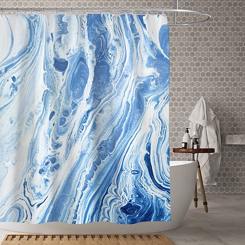 

Waterproof Fabric Shower Curtain Bathroom Decoration and Modern and Classic Theme and Abstract .The Design is Beautiful and DurableWhich makes Your Home More Beautiful.