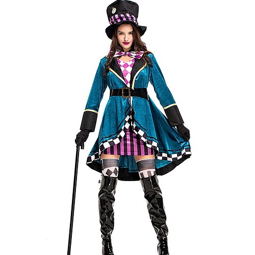 

Dance Costumes Dress Bowknot Sashes / Ribbons Women's Halloween Performance Long Sleeve Polyester