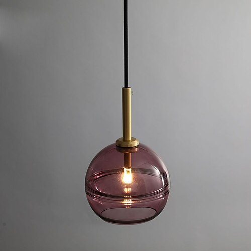 

LED Pendant Light 15 cm Lantern Desgin Pendant Light Metal Brass Modern 220-240V