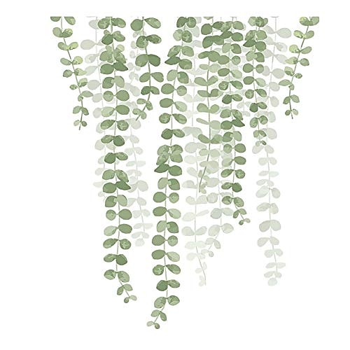 

Removable Green Plant Wall Stickers DIY Green Leaves Wall Decals Hanging Tree Vine Wall Decor for Living Room Kids Girls Baby Bedroom Office Nursery Home Walls Decoration 30x90cm