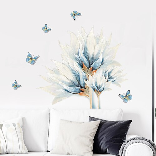 

Floral&Plants Wall Stickers Bedroom / Living Room Removable PVC Home Decoration Wall Decal 1pc 30X90CM