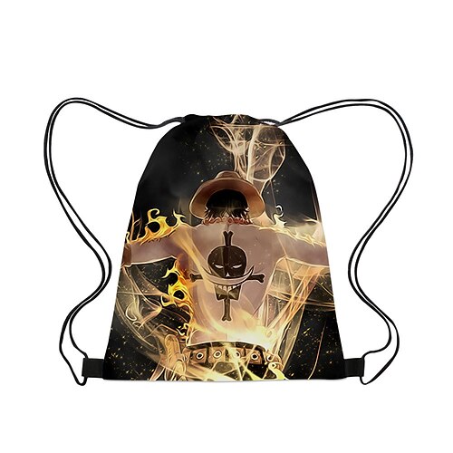 

Bag Cosplay Bag Inspired by One Piece Ace Nico Robin Roronoa Zoro Anime Cosplay Accessories Bag Polyester Women's Men's Halloween Costumes