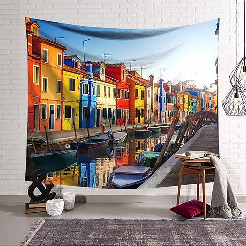 

Landscape Wall Tapestry Art Decor Blanket Curtain Hanging Home Bedroom Living Room Decoration Polyester
